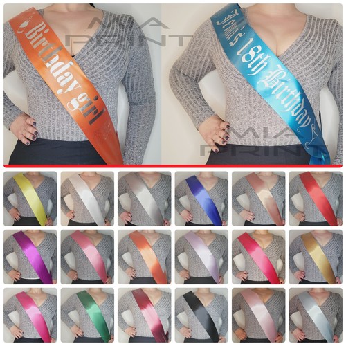 Personalised sash any - sash,