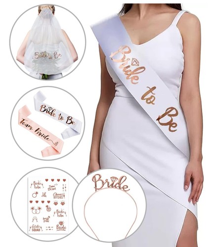 Bride sash hen party - to, sash,