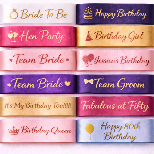 Hen party wedding - wedding, sash