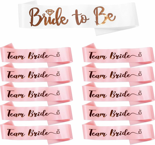 Hen party sashes set bride - sashes,