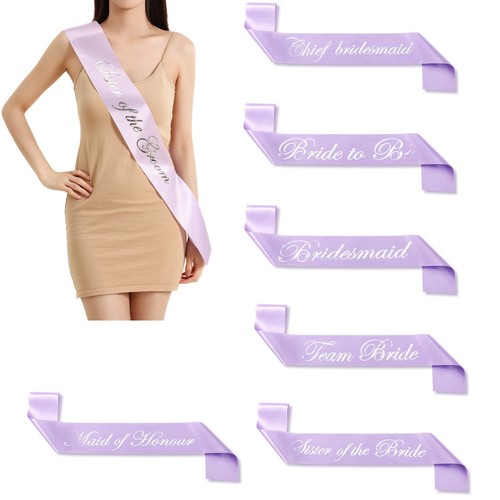 Lilac with silver writing hen - lilac,
