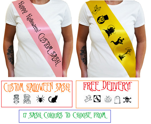 Halloween sashes make - halloween,