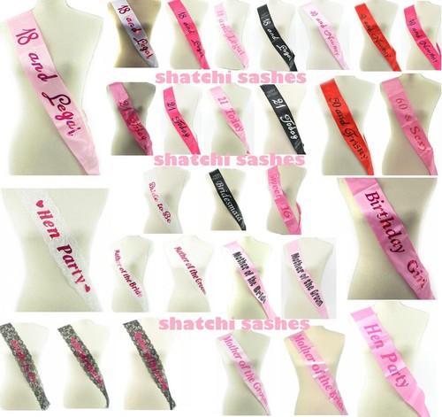 Hen night party sashes girls - party,