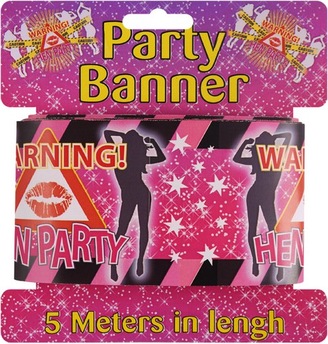 Hen party banners wall - 5,