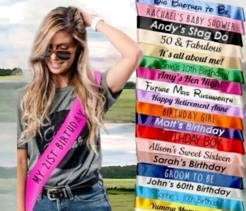 Birthday sash hen - birthday, party
