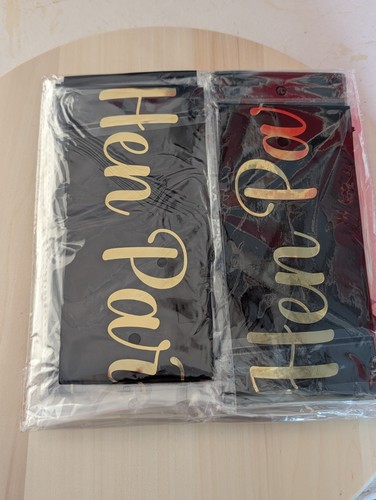 Hen party sashes - hen, pack)